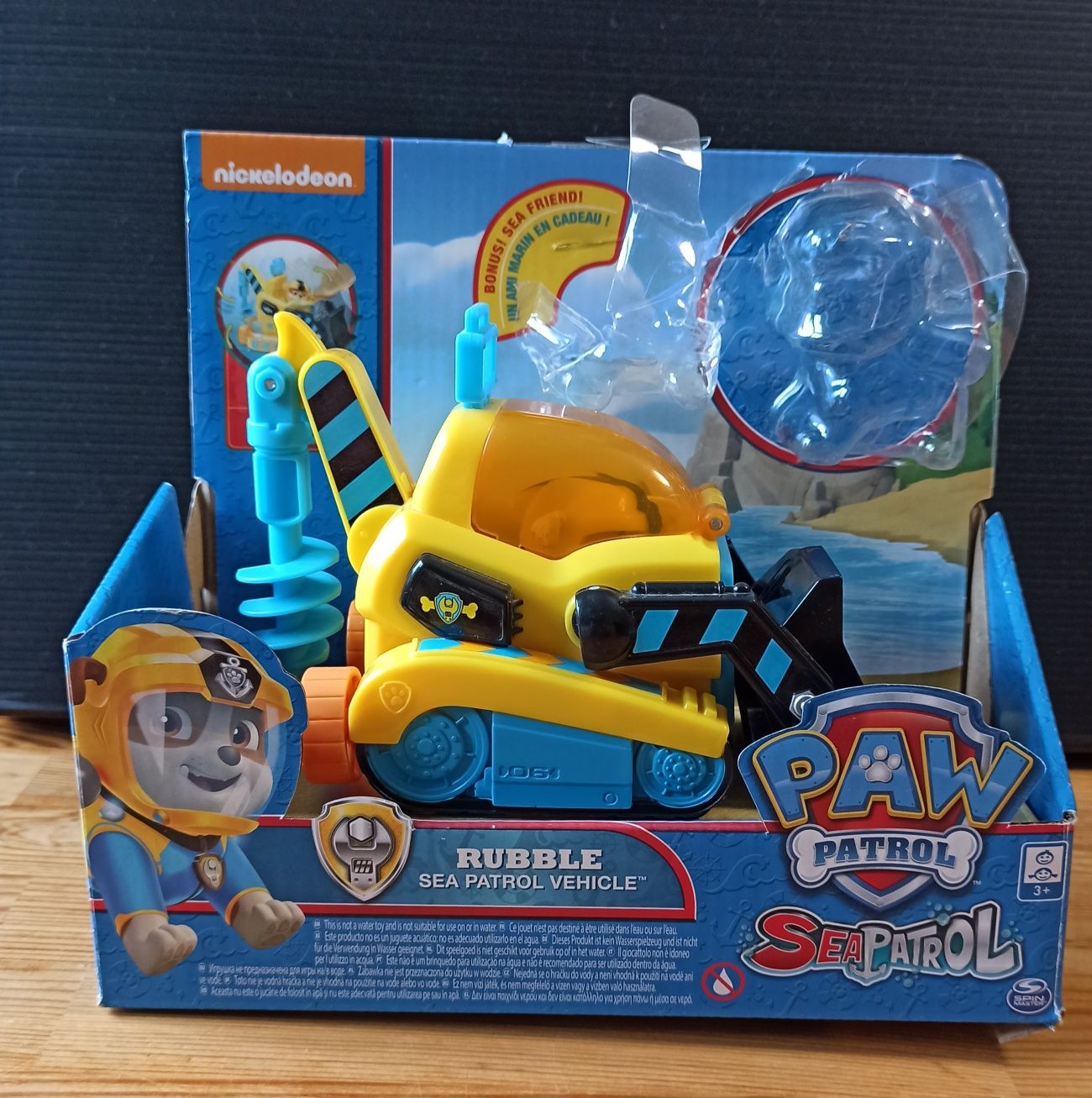 Psi Patrol Rubble pojazd, Spin Master