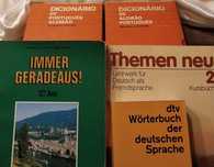 6 Livros de Alemão • Dicionários • Gramáticas •  Manuais Escolares