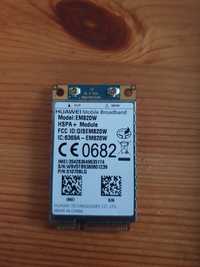 Moduł sim card WWan 4G areo Lte huawei em820W idea pad lenovo