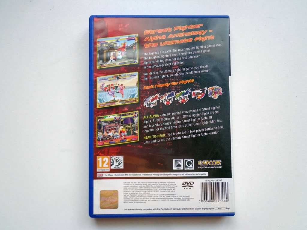 Street Fighter Alpha Anthology - PS2 PlayStation