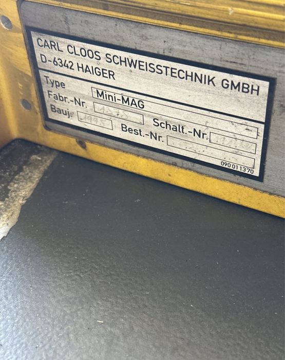 Spawarka na gaz obojętny CLOOS GLC 403 PA-TS