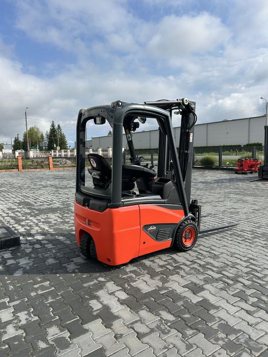 Linde E12 386 triplex 4.65m 2020 r. E14 wózek widłowy