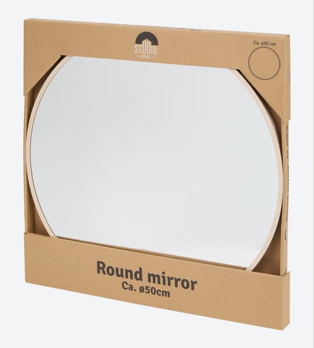 Lustro 50 cm na stół