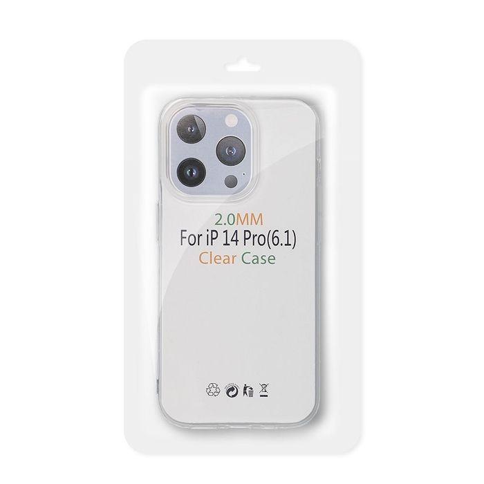 Futerał CLEAR CASE 2 mm do IPHONE 12 Pro Max transparentny