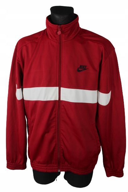 Nike Bluza Męska Czerwona L/Xl Bdb Stan