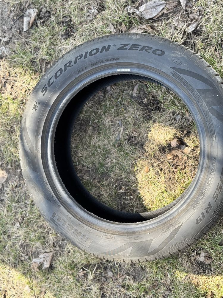 Гума, Pirelli Scorpion zero, JLR, 235/55 R19 105w, латка