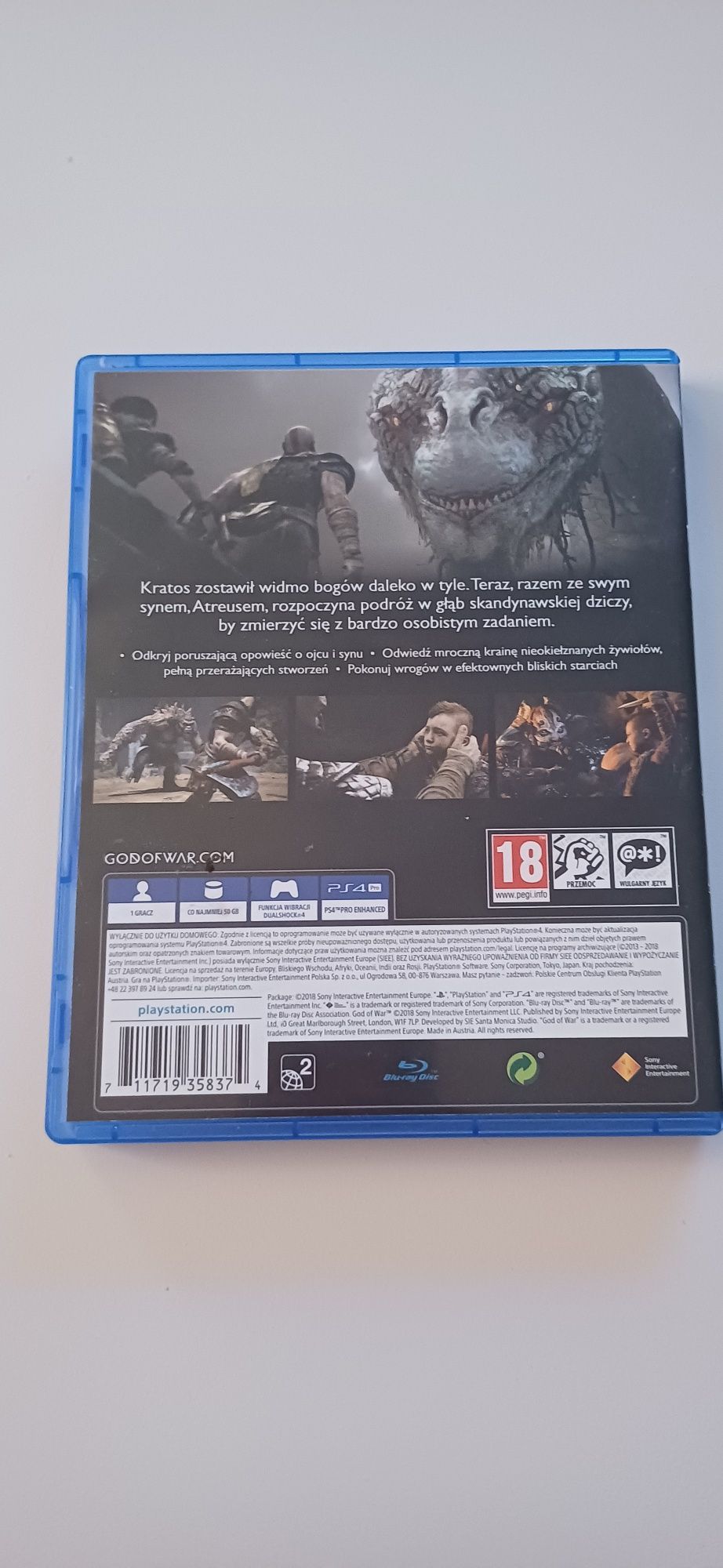 Gra ps4 God Of War