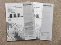 Музыкальный центр Panasonic.Инструкция.