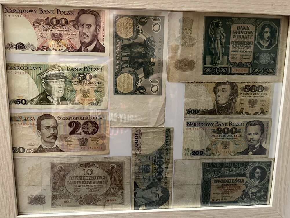 Banknoty PL i nie tylko