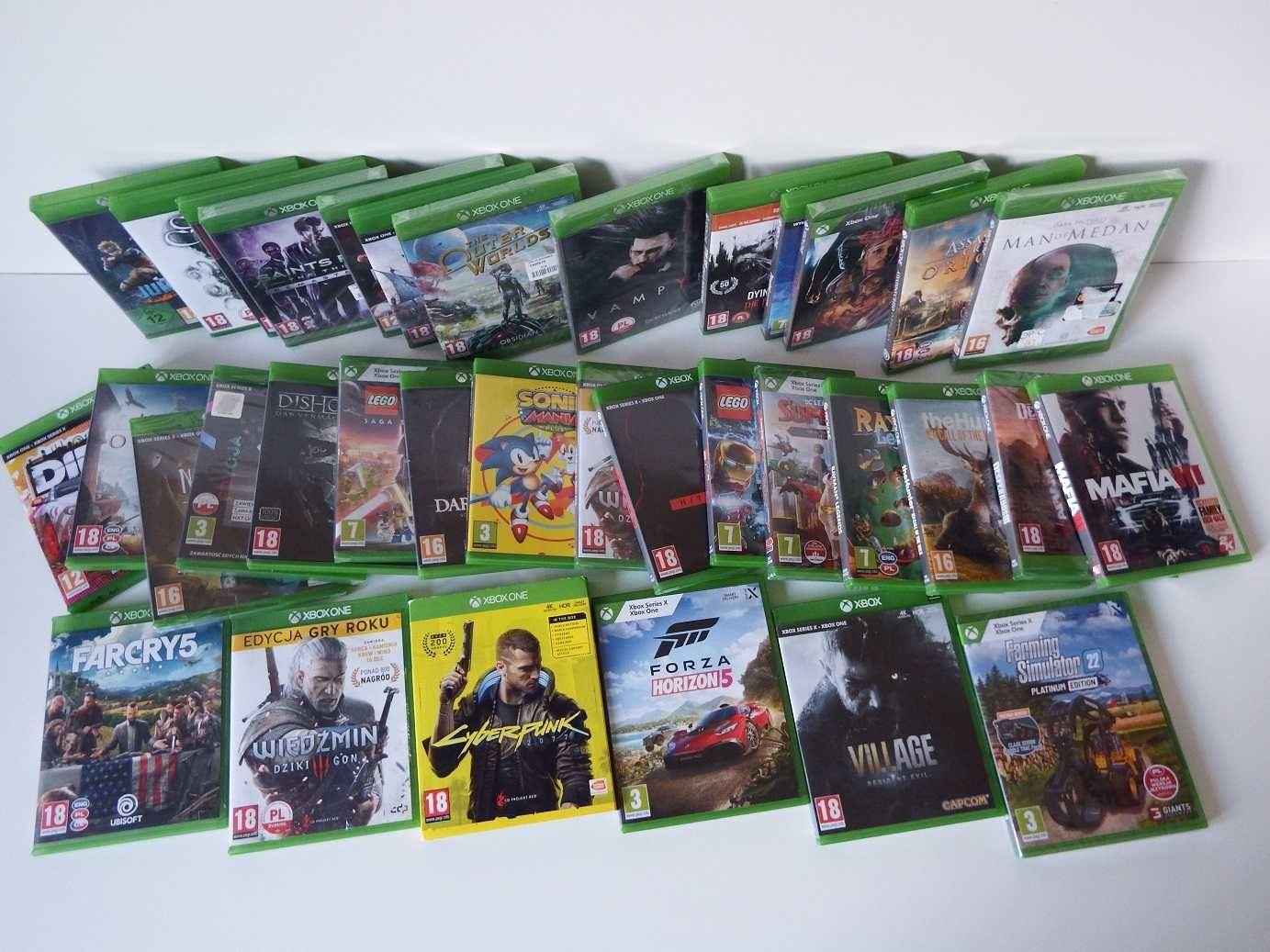 GRY XBOX ONE / XBOX SERIES X Hitman Valhalla Forza Horizon LEGO Sonic
