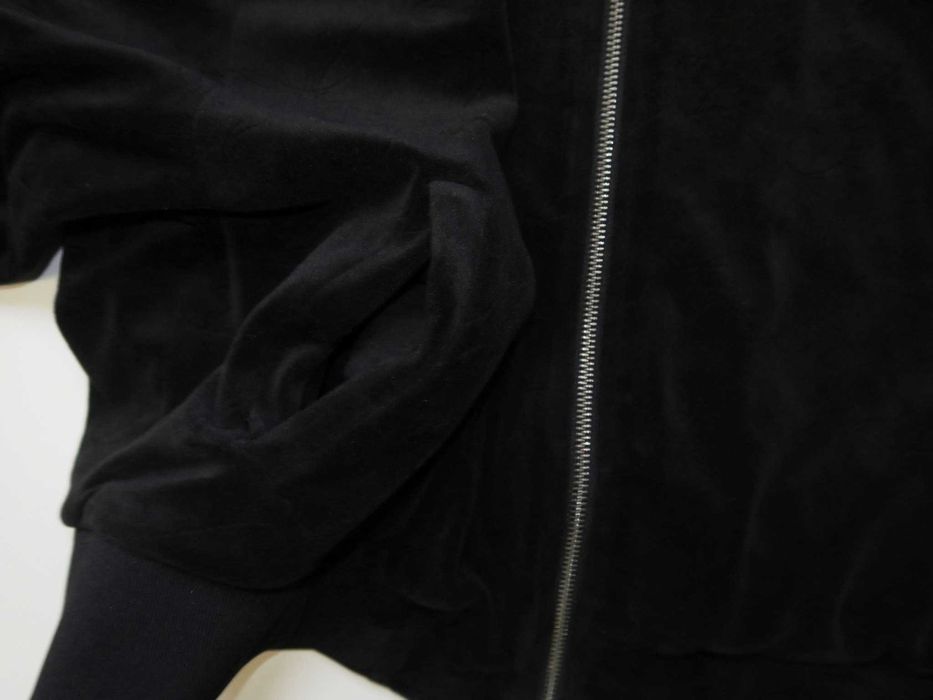 Karl Kani bluza welurowa na zamek M