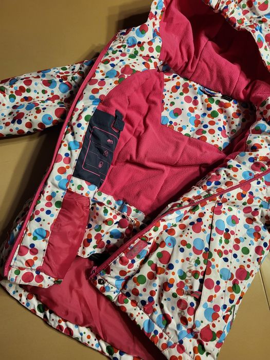 Kurtka zimowa dziewczeca rozmiar 110/116