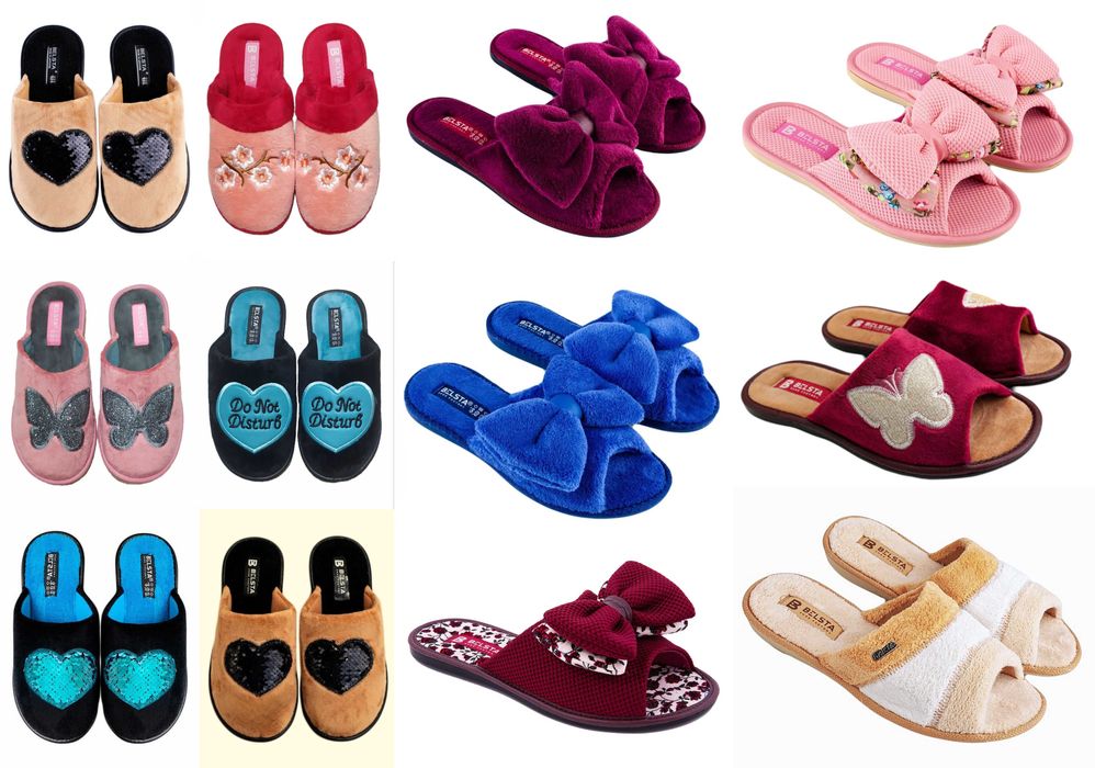 Женские тапочки Белста (Украина) (ціна від 240 грн. до 380грн.)