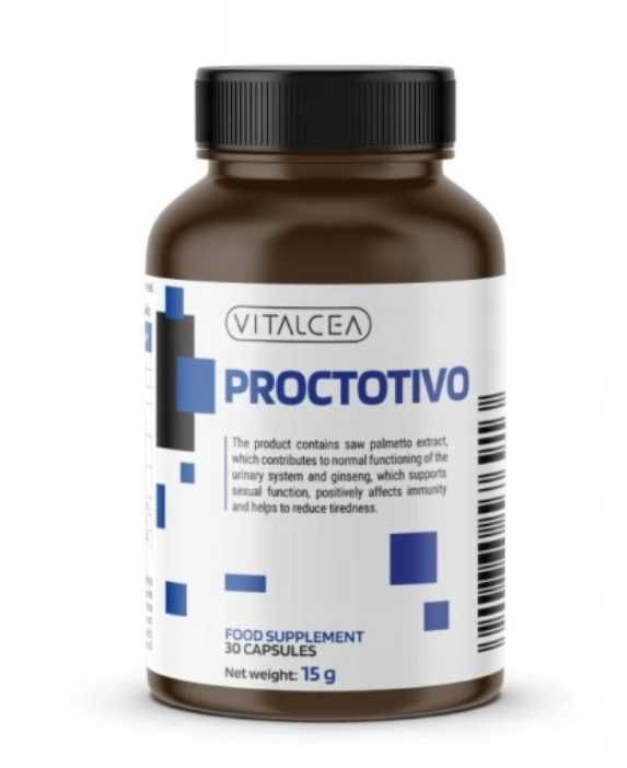 PROCTOTIVO Vitalcea – suplement diety wspierający układ moczowy