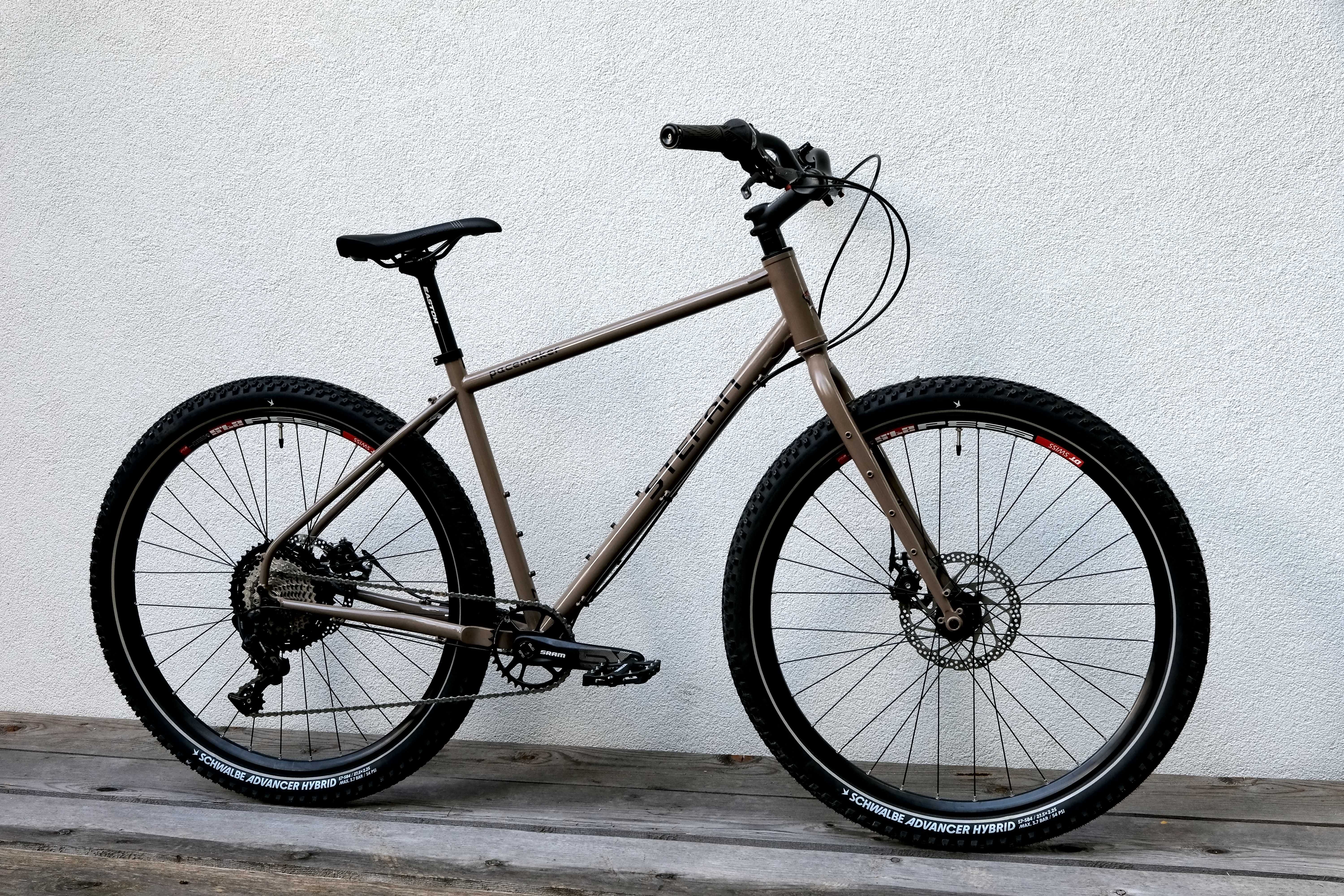 Rower miejski, gravelowy, stalowy, Cr-Mo, ATB, bikepacking