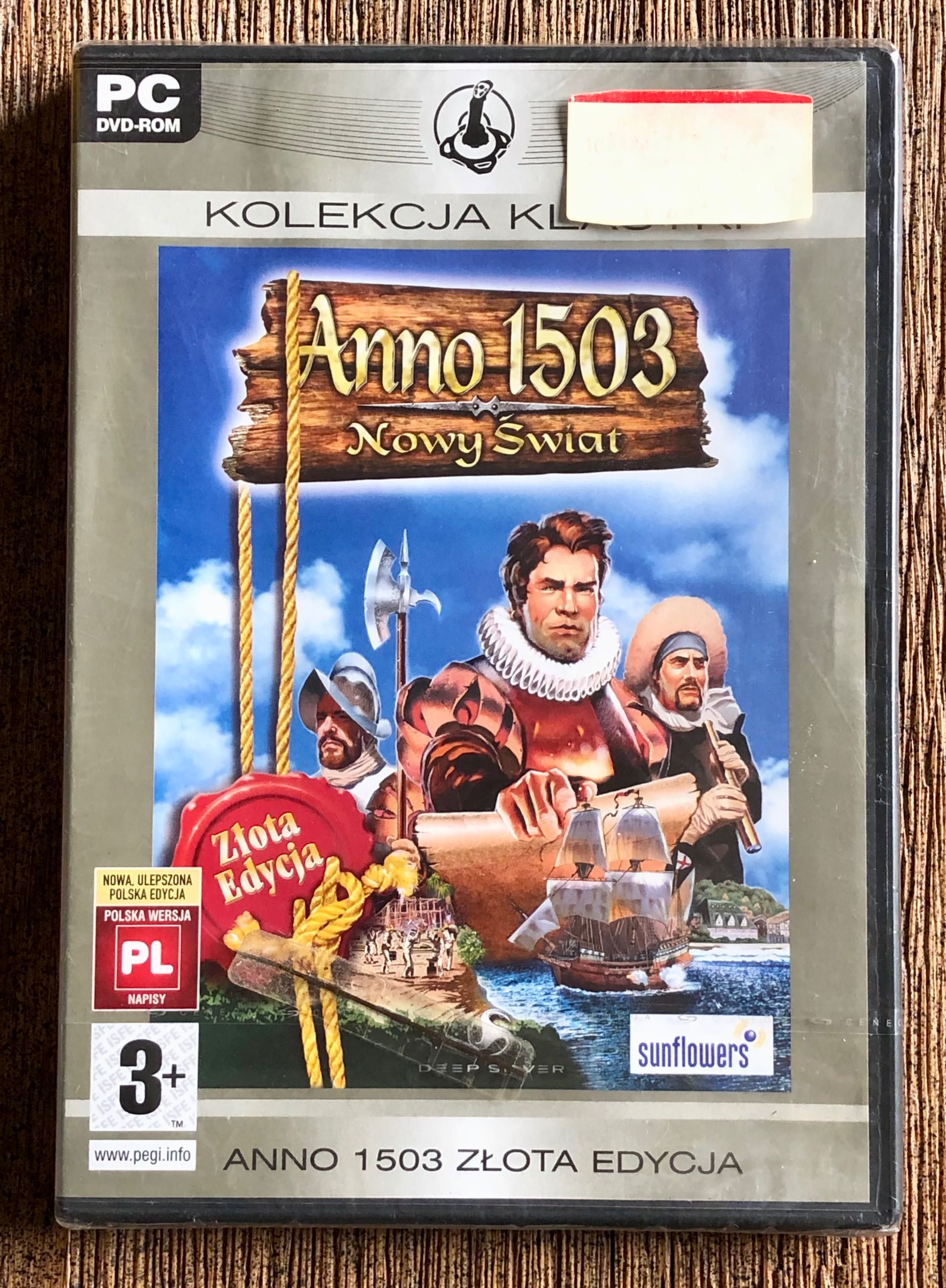 NOWA gra strategiczna ANNO 1503 Złota Edycja Kolekcja Klasyki komp PC