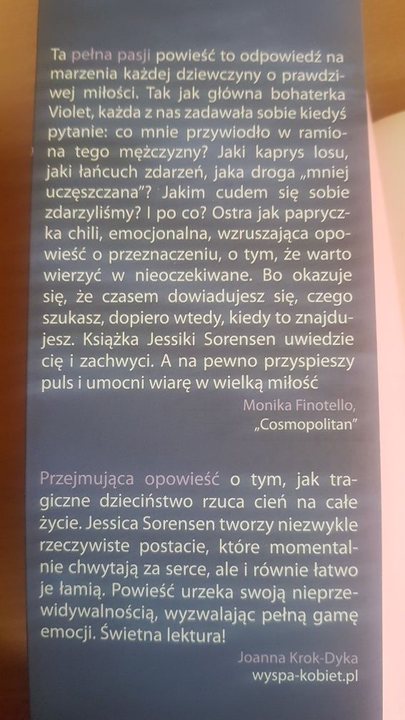 J. Sorensen - Przeznaczenie Violet i Luke'a.