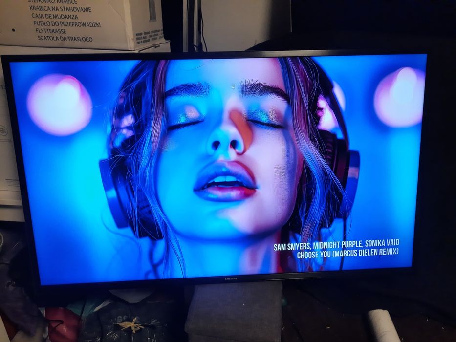 telewizor SAMSUNG 55 cali 4K UHD smart NETFLIX youtube wifi