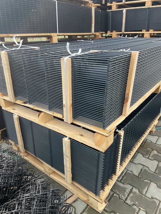 Panel ogrodzeniowy 2D 163cm 6/5/6mm grafit