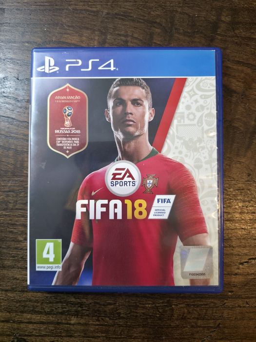 Jogos Fifa 17 e Fifa 18 para PS4/5