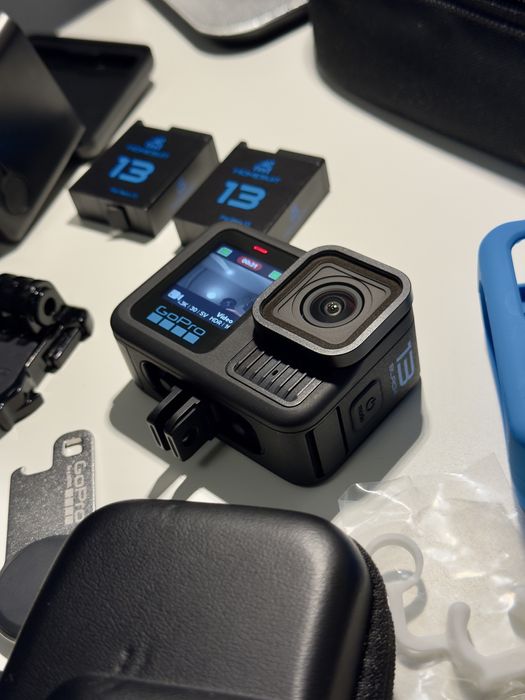 Gopro Hero 13 Black 5.3K Akcesoria Baterie Pokrowiec Wifi