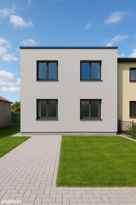 Dom w stanie surowym | działka 451 m2 | Stęszew