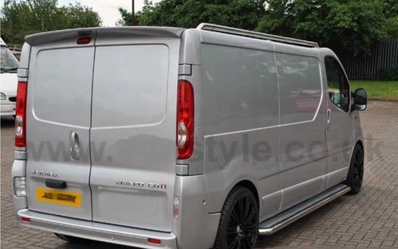 Renault Traffic Vivaro Primaster spoiler dachowy