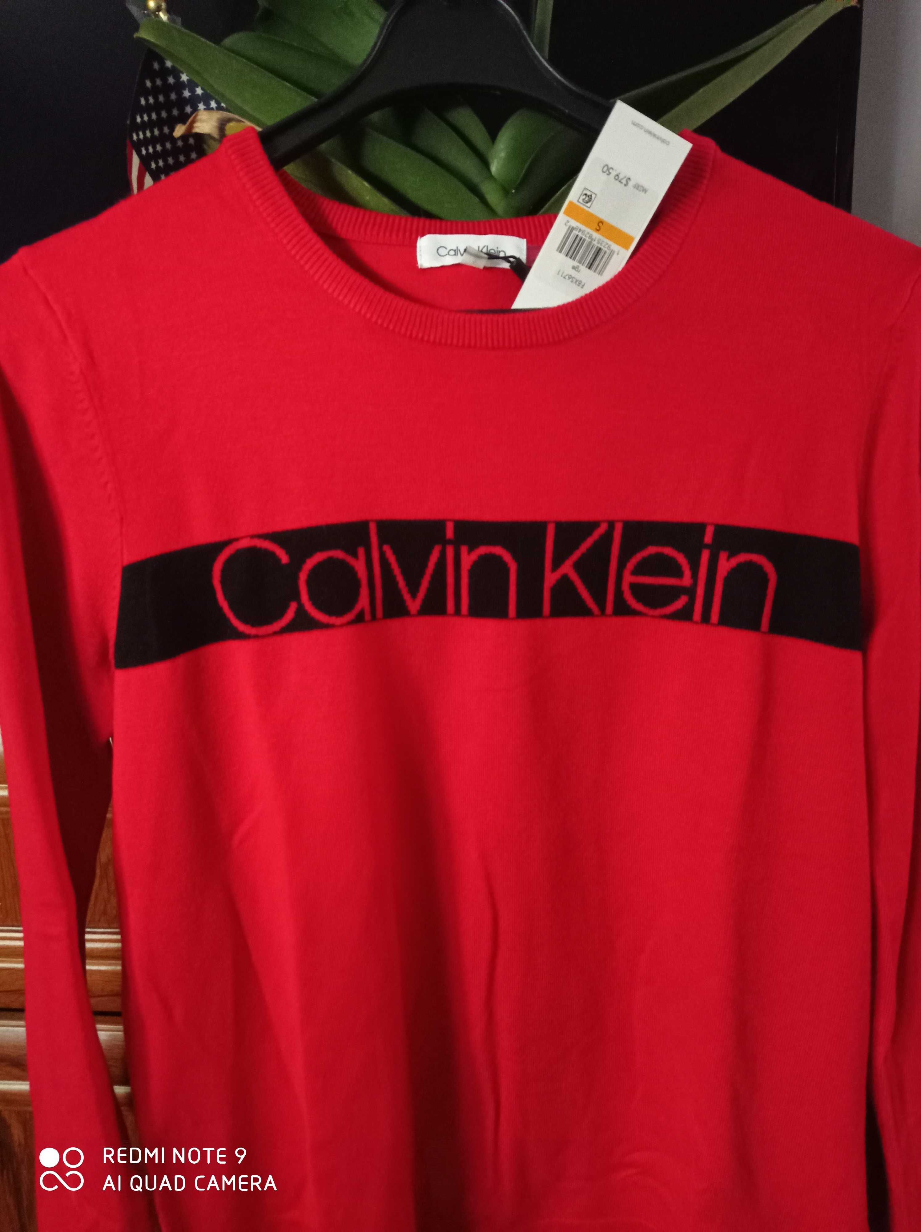 Calvin Klein CK Sweter Damski S orginalny USA Promocja Nowy