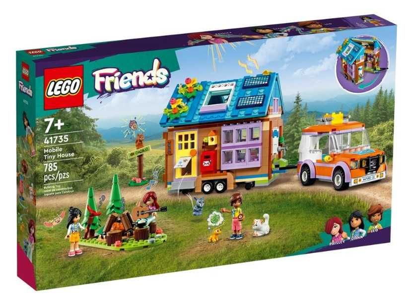 LEGO FRIENDS 41735 Mobilny domek na kółkach królik gitara dom