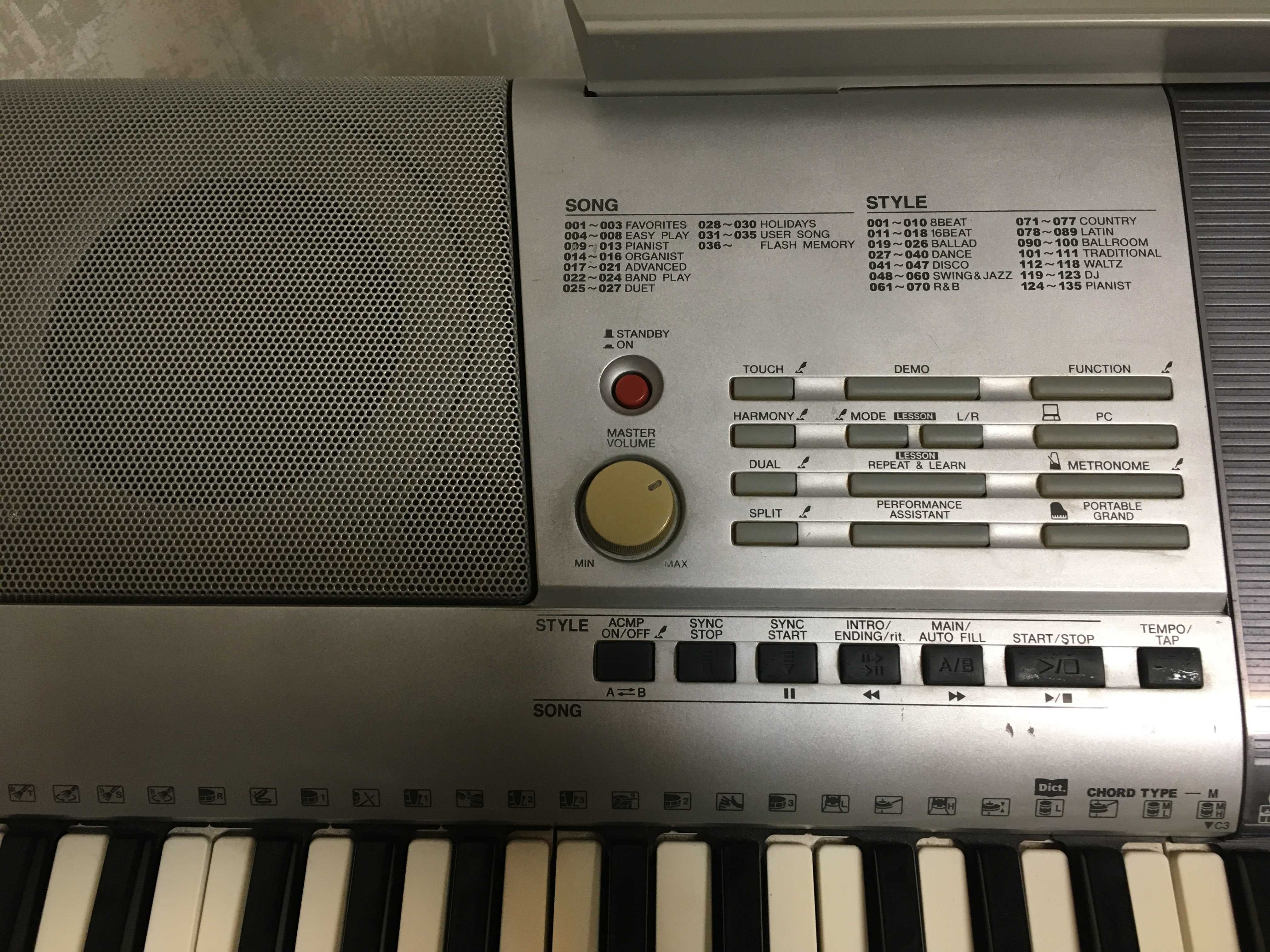 Синтезатор Yamaha PSR 295