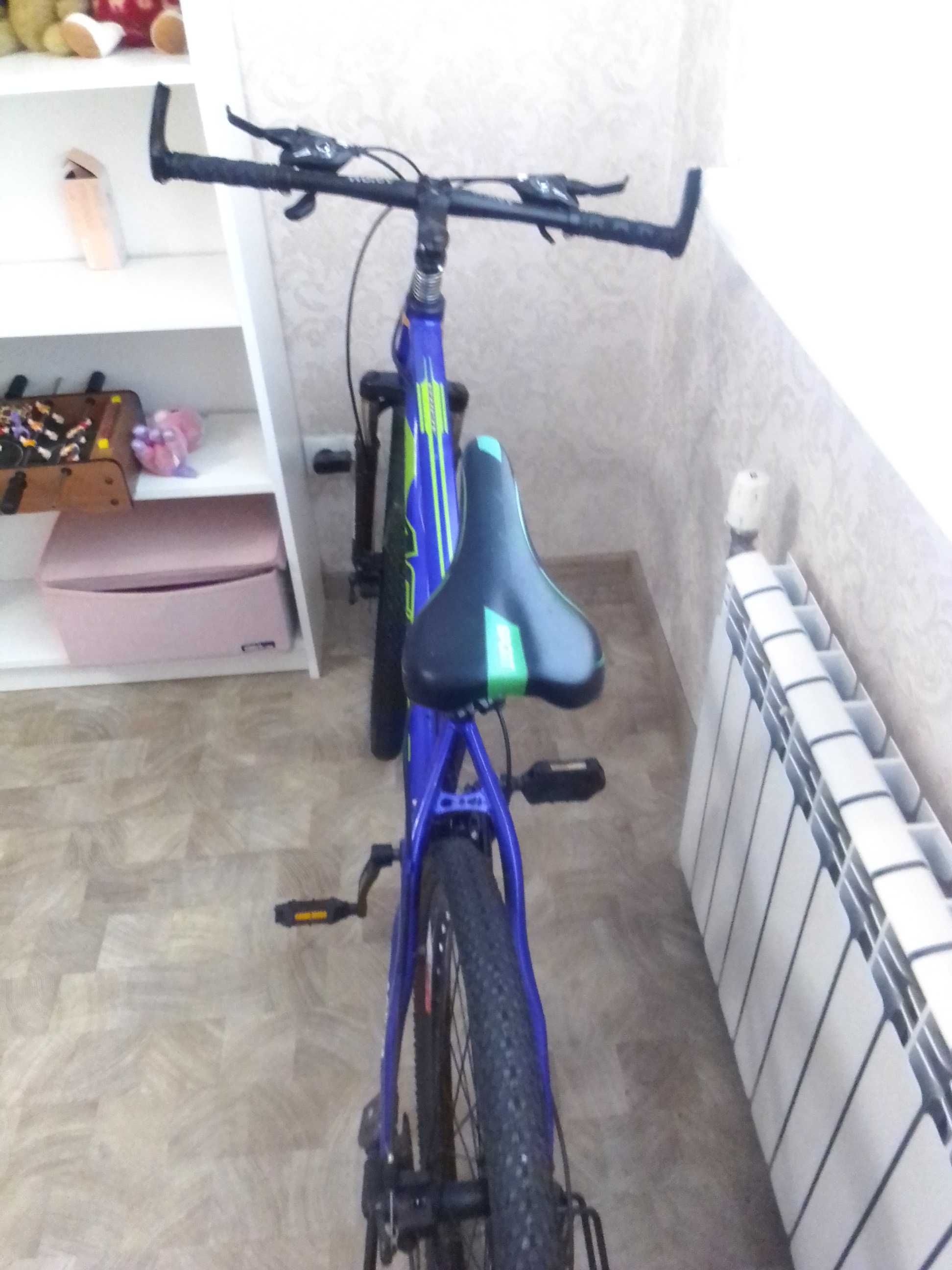 Велосипед Горний  27,5 Agiom 777 Синьо-Зелений