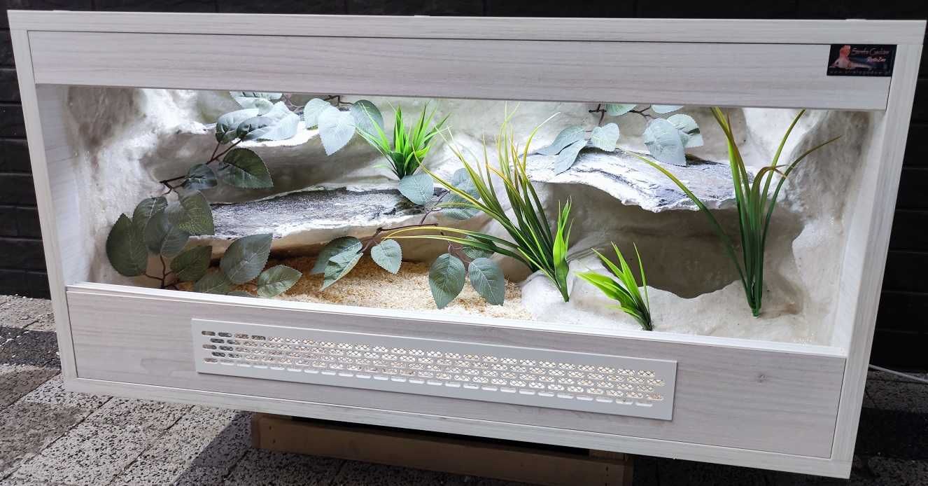 Terrarium tropikalne nr541 80/40/40 dla węża boa pyton NA ZAMÓWIENIE