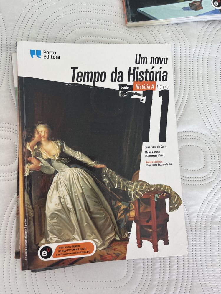 Manual Um novo tempo da Historia 11 Parte 1,2,3