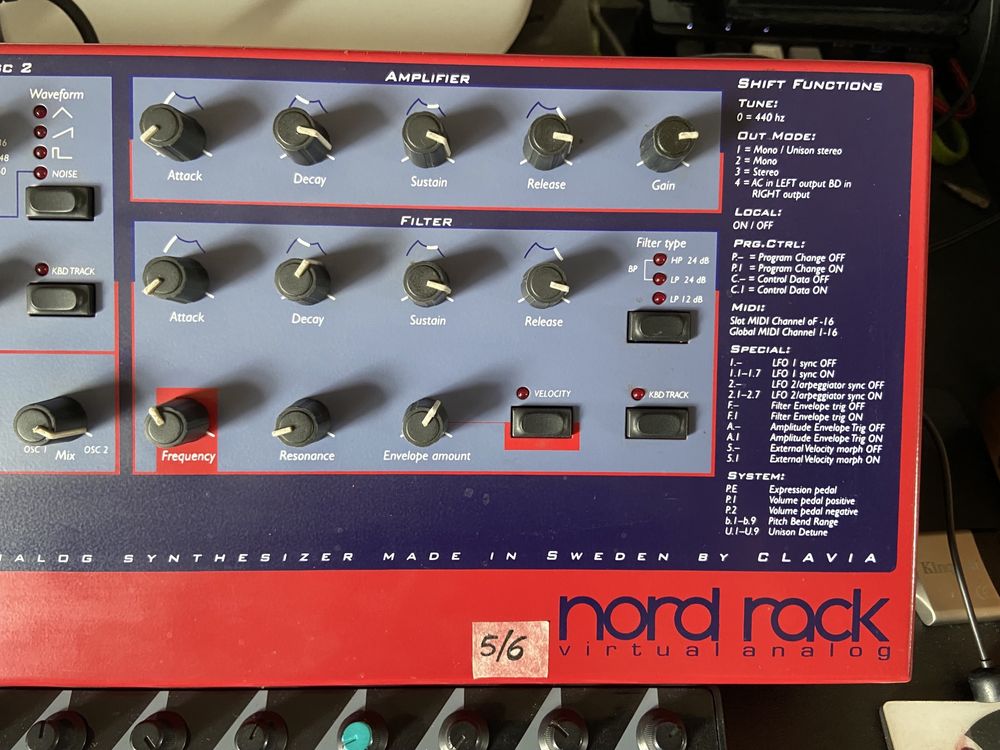 NORD RACK 1 , virtual analog