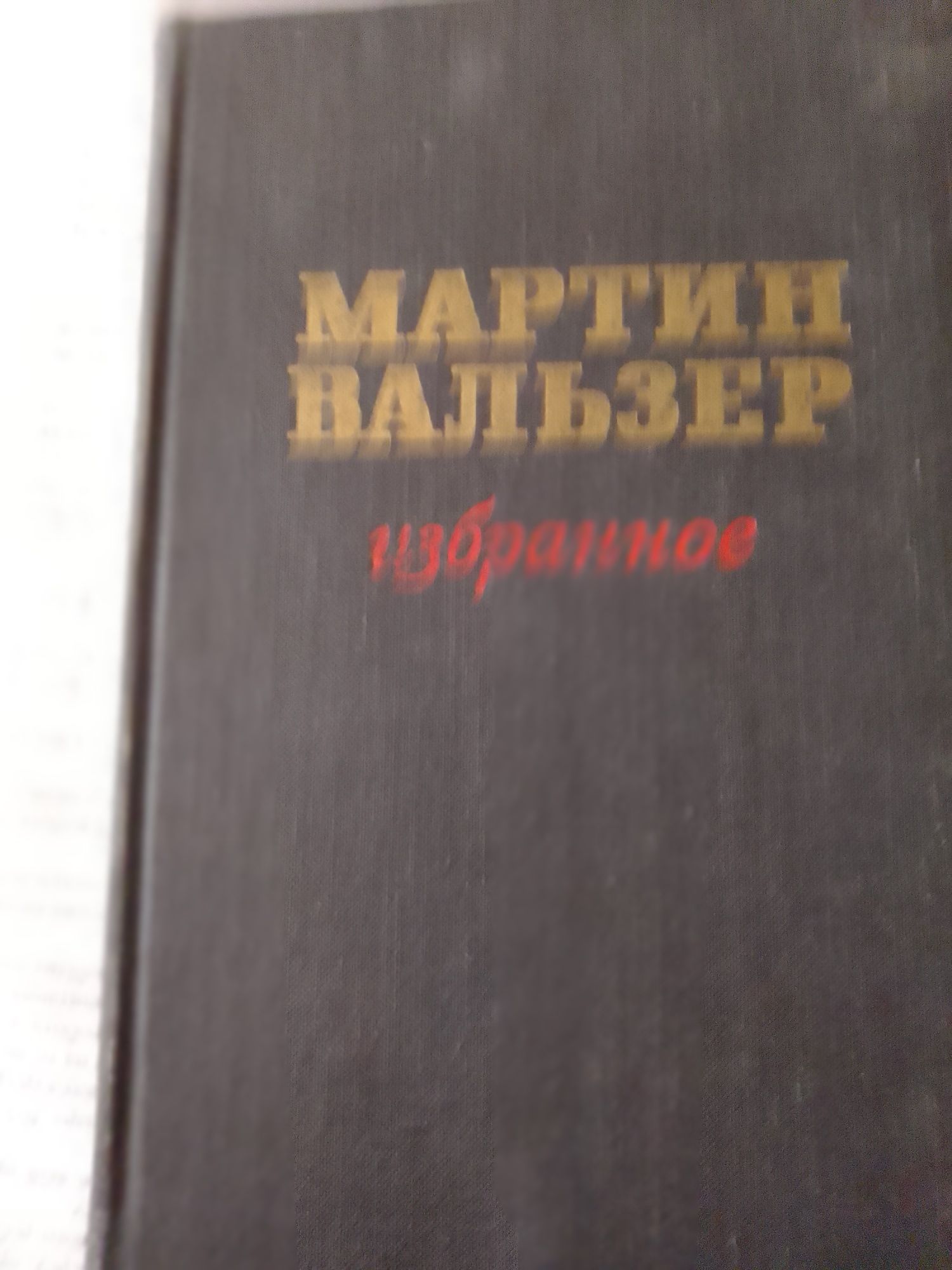 М Вальзер По ту сторону любви,1979 год