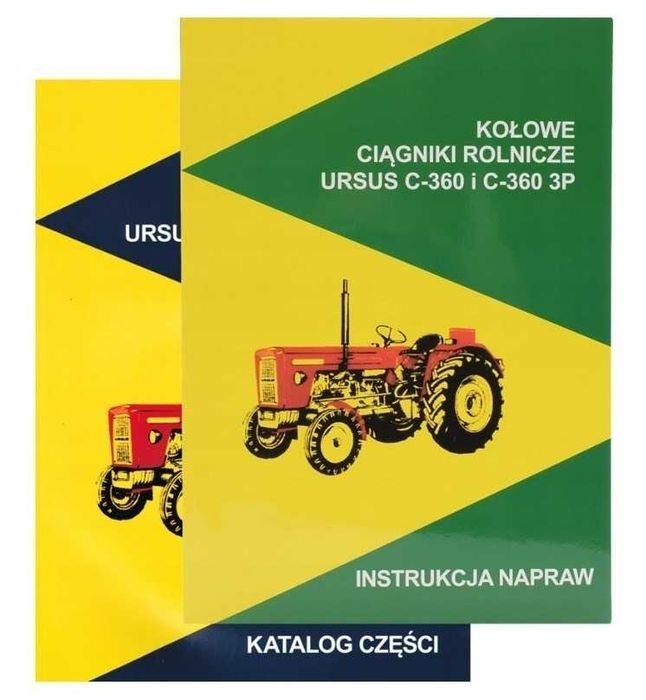 Katalog części + INSTRUKCJA NAPRAW URSUS C-360 360