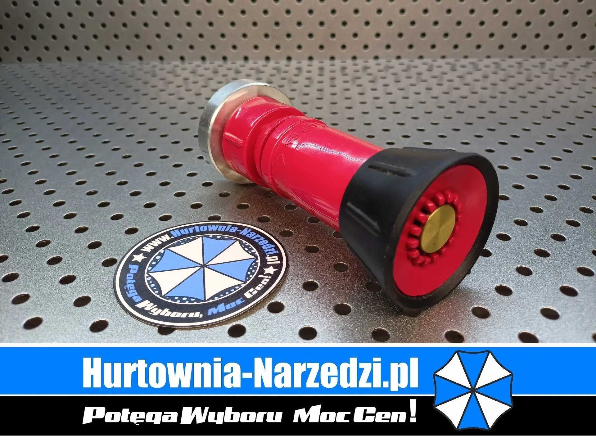 Prądownica hydrantowa z regulacja strumienia 25mm 1" działko do wody