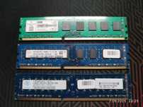 Zestaw RAM DDR3 16GB (2×4GB + 1×8GB) – Hynix, Nanya, ValueTech