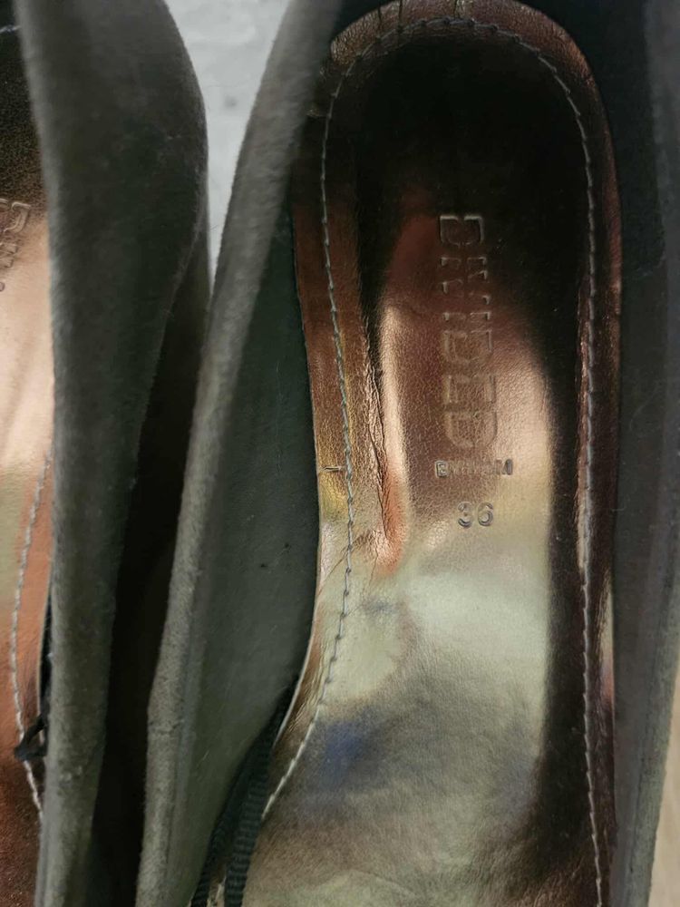 Koturny h&m divided 36 khaki oliwkowy
