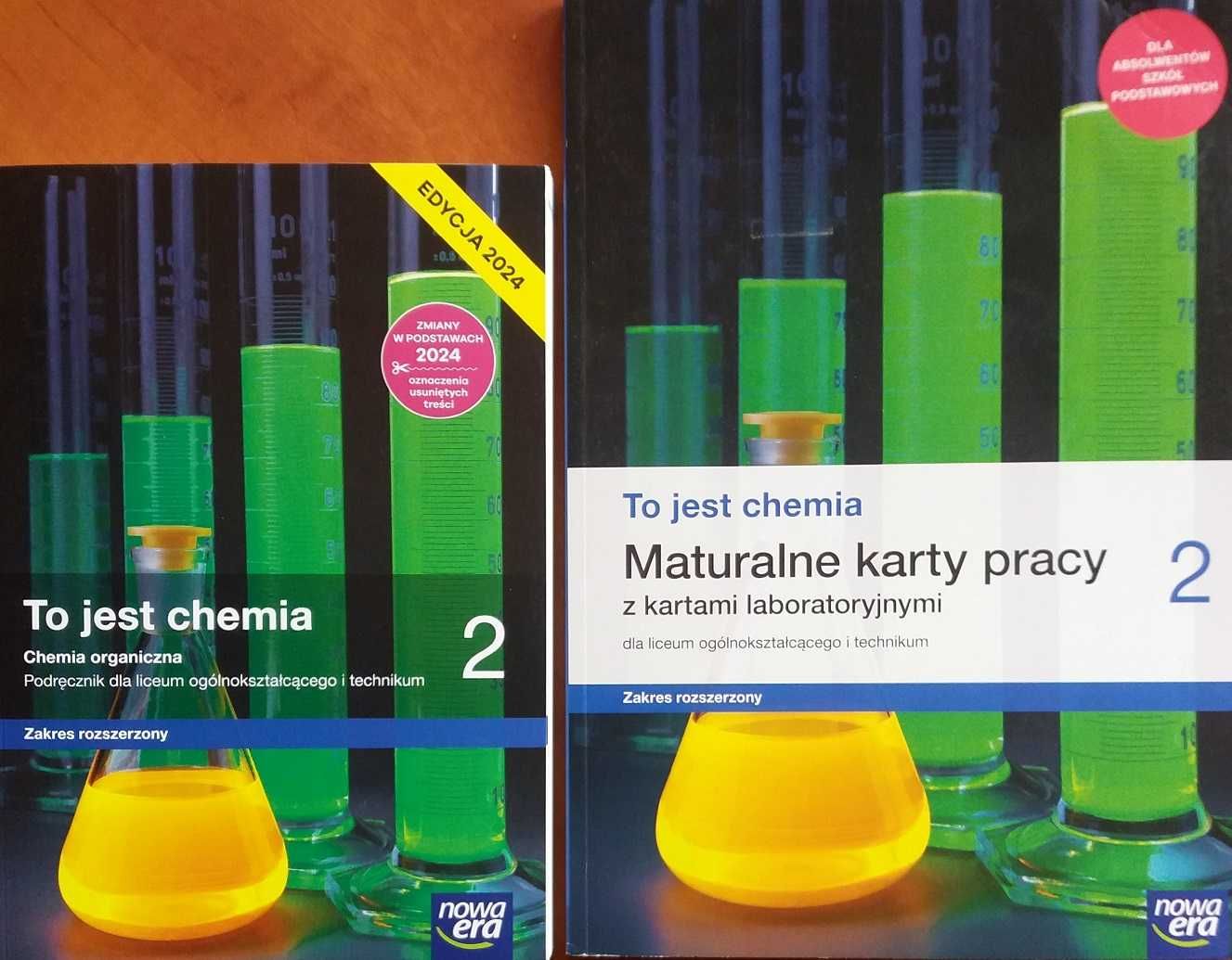 Chemia LO 2 To jest chemia podr.+ Maturalne karty pr. ZR Edycja 2024