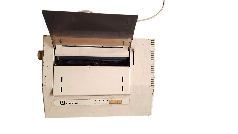 Drukarka igłowa D100-M – PRL retro komputer, kolekcjonerska