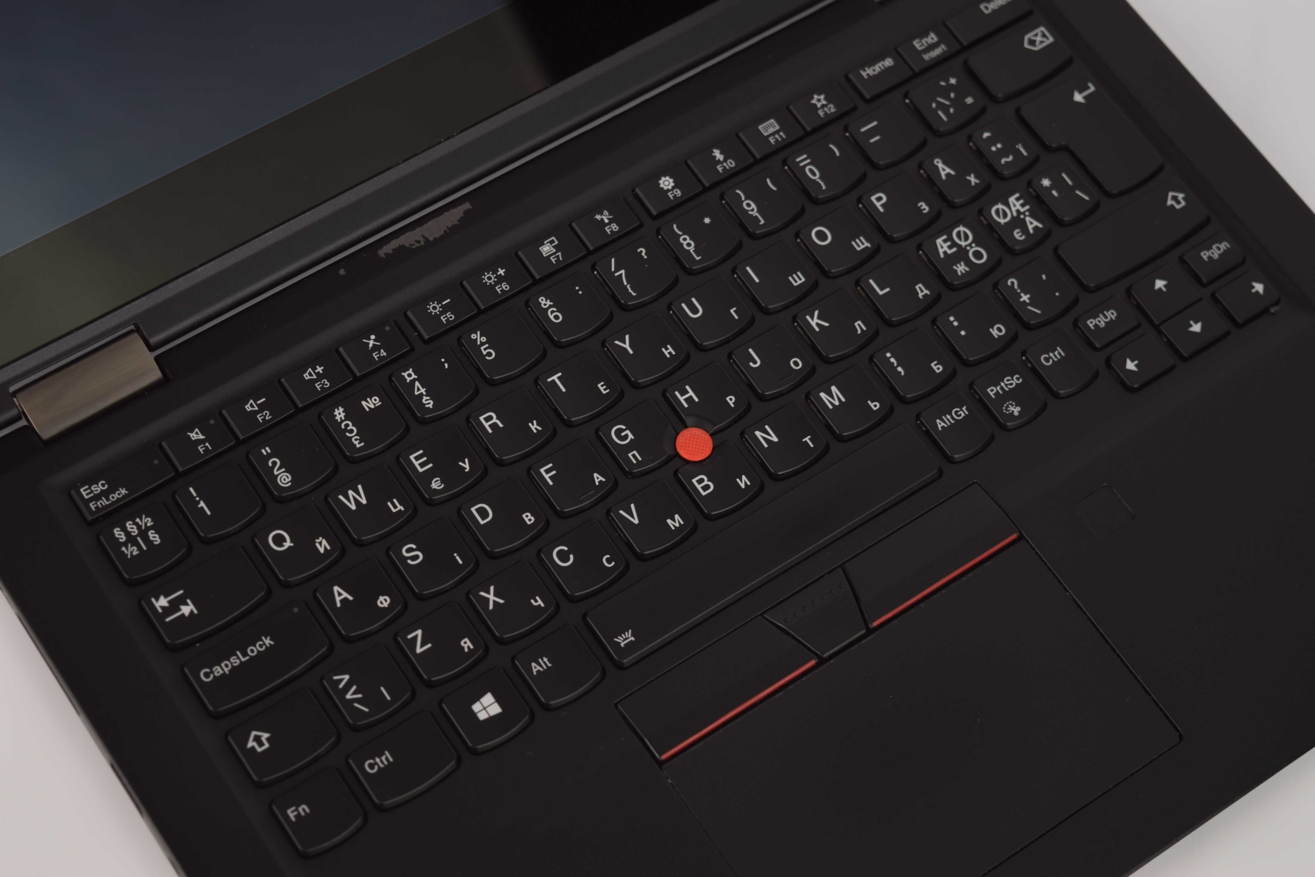 Сенсорний Lenovo ThinkPad X390 Yoga i5-8265U 16 гб 256/512/1тб Ноутбук