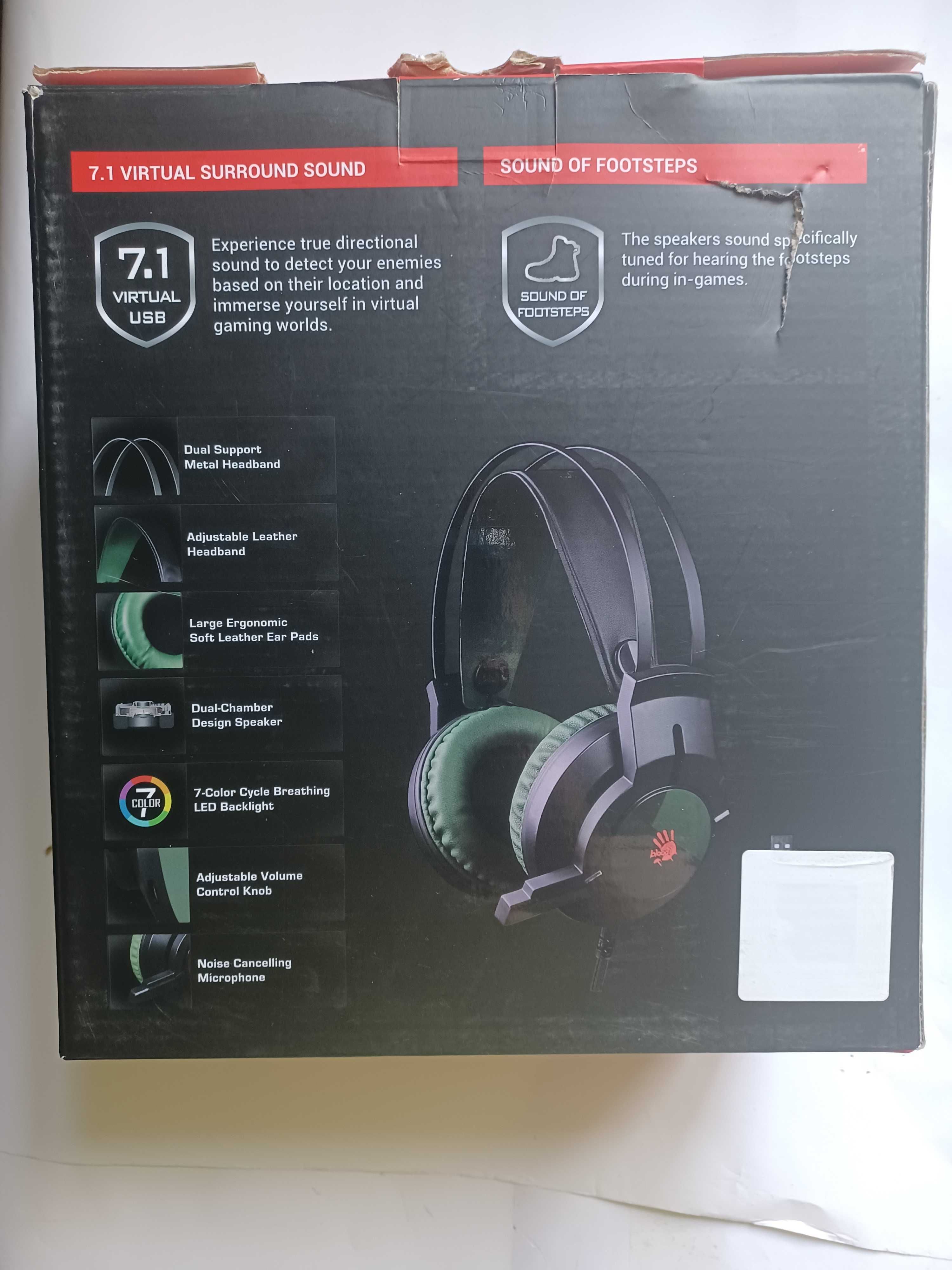 Навушники Bloody j437 gaming headset