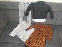 Paka ubranek Zara Girls 122-128, gratis rurki Zara Girls 128