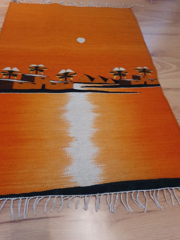 Gobelin,dywan kilim,ręcznie tkany-Egipt 70x100