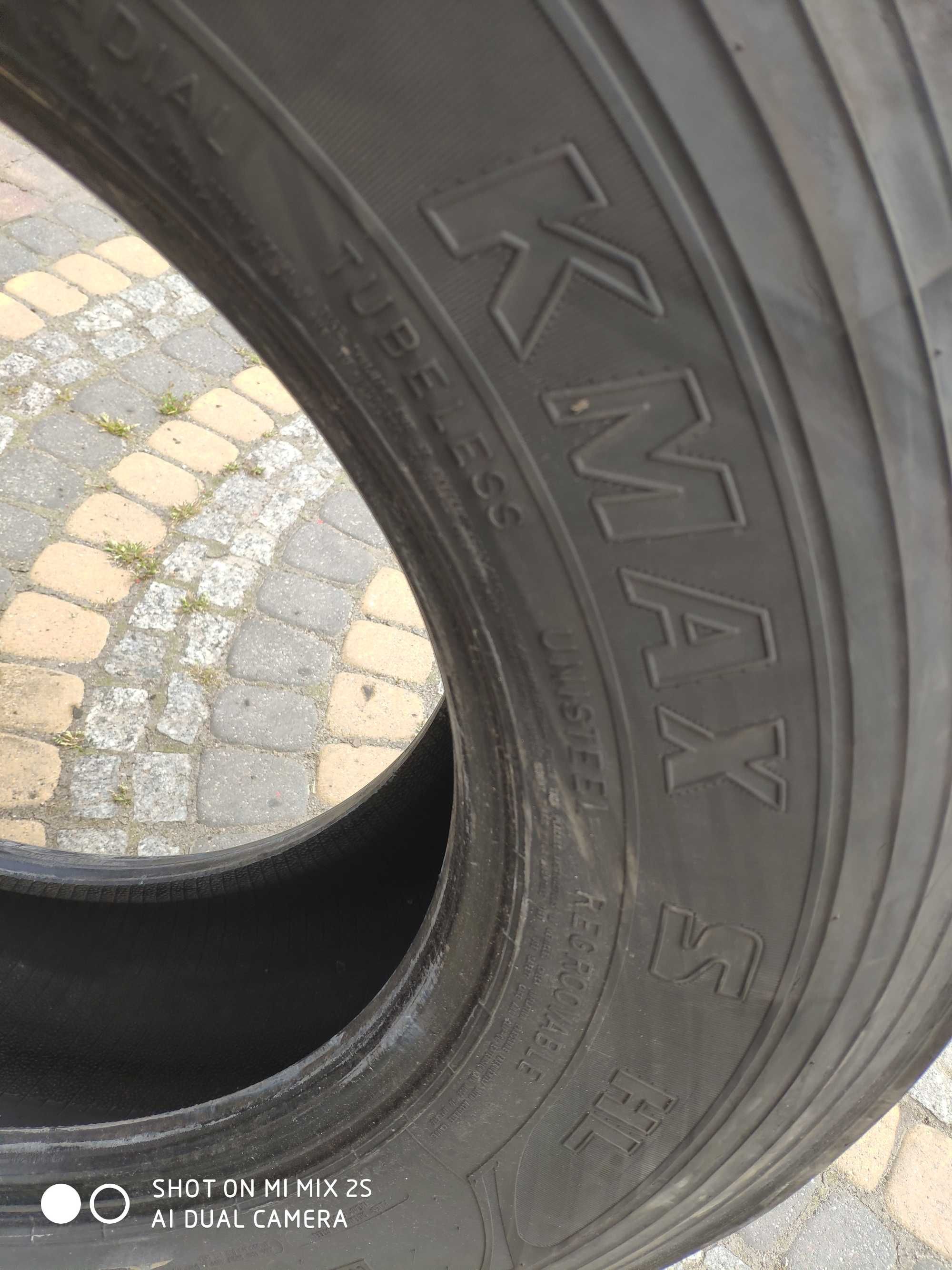 Opona Opony 315/70R22,5 " GOODYEAR KMAX S HL Przód prowadząca