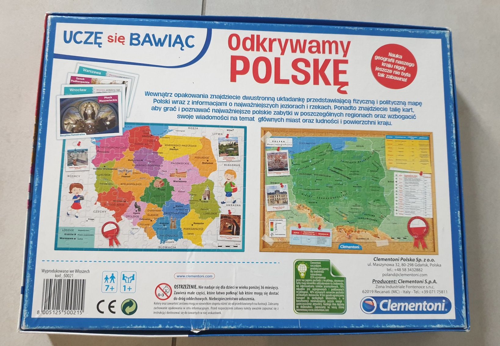 Odkrywamy Polskę puzzle