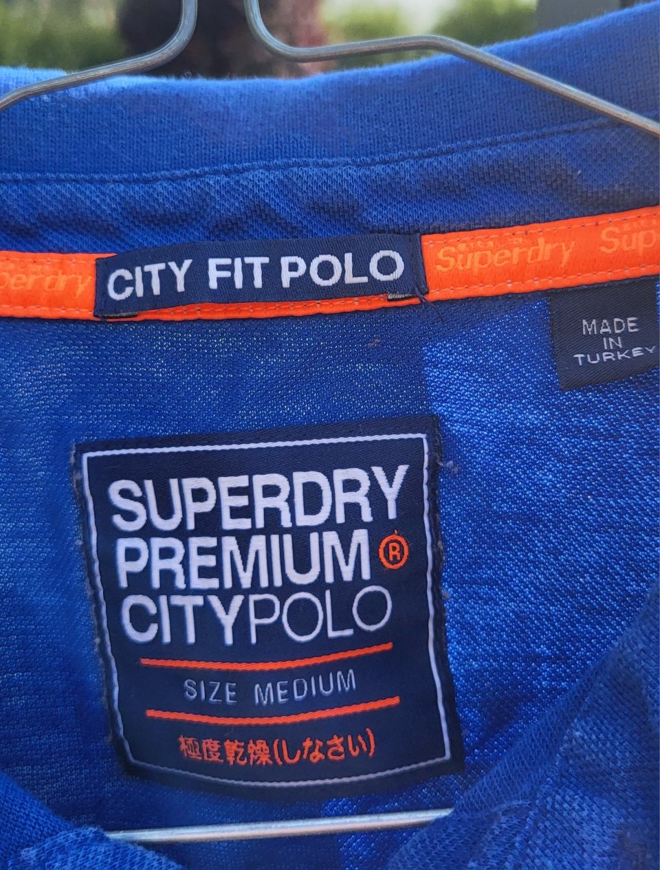 Okazja Polo niebieskie Superdry M stan bdb