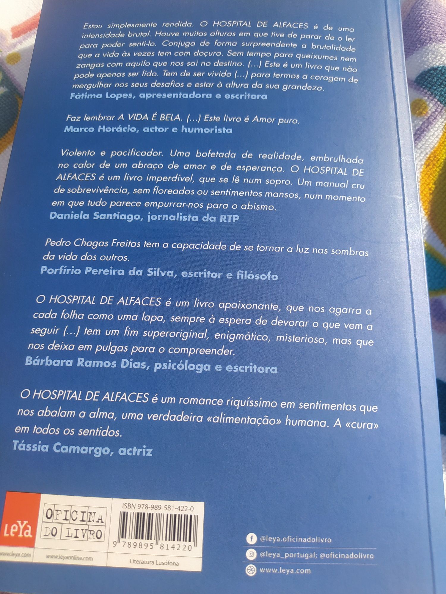 Livro o hospital das alfaces