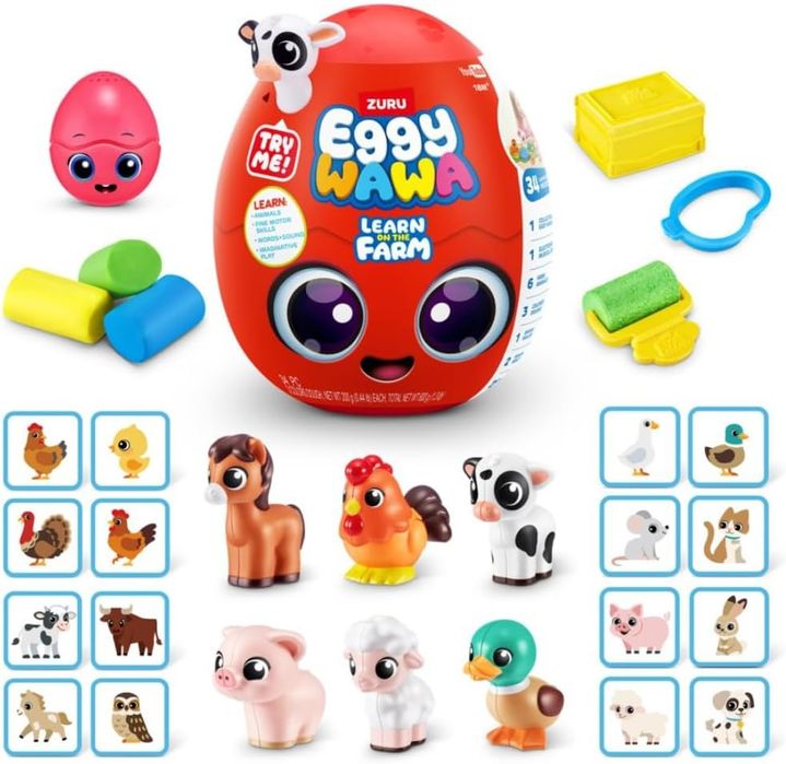 Інтерактивний набір Навчання на фермі Eggy Wawa ZURU!